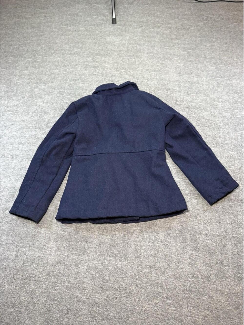 Cherokee Girls Dress Coat-4T/Navy Blue/Buttons/Snap Button/Dressy/Thick - Picture 11 of 11